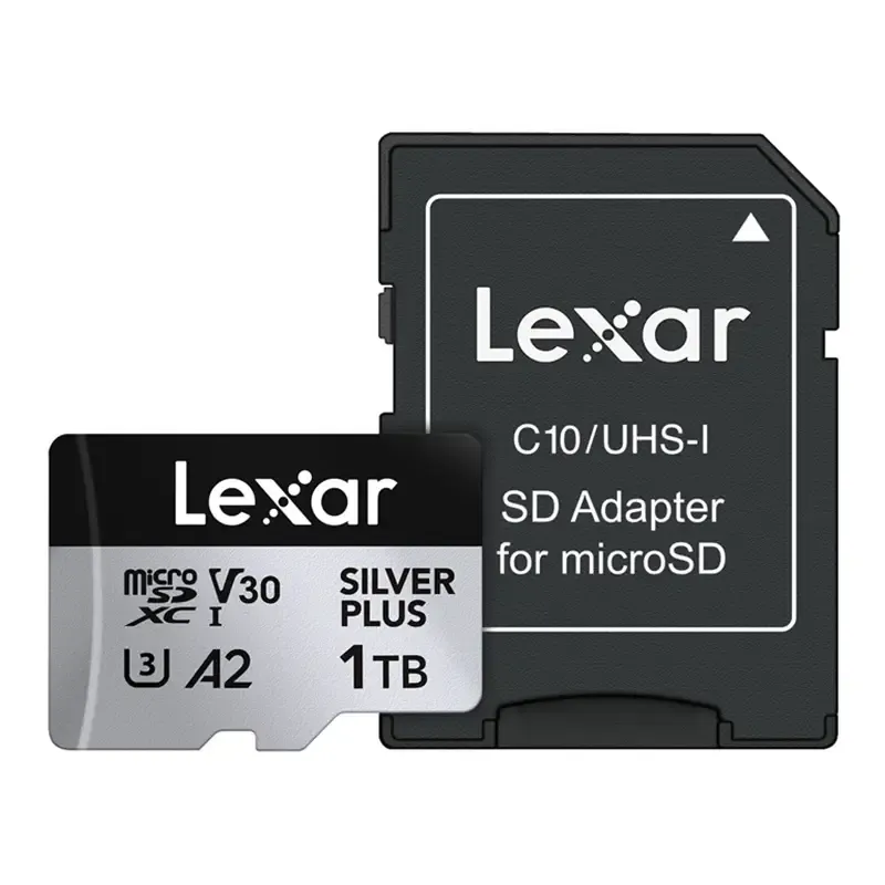Lexar Silver Plus 64GB + adapter